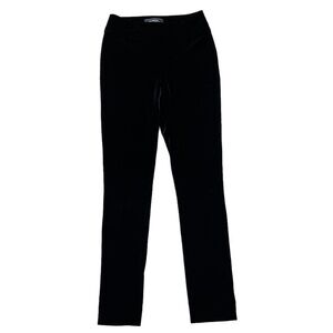 Le Chateau Black Velvety Leggings Size 0 Made in Canada